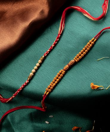 Elegant Rakhis Infused with Essence of Chandan